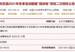 快訊：山東、山西、河北等地12個(gè)清潔取暖項(xiàng)目招采公告！